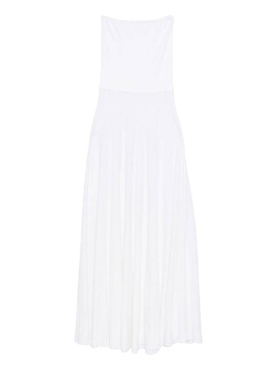 25FW 알라이아 미디 원피스 AA9R2702K081B 000 White