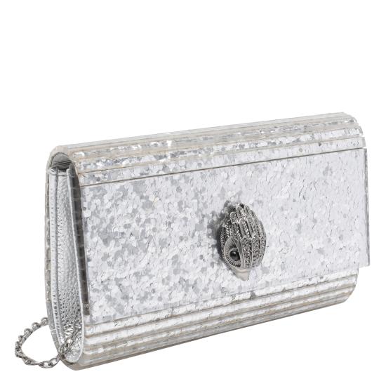 25FW 커트가이거 클러치/파우치 4376667999 SILVER COM Silver - KURT GEIGER
