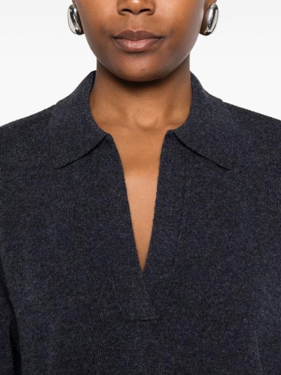 25FW 마제스틱필라쳐 폴로 티셔츠 KH5K233FPU710 088 Grey - MAJESTIC FILATURES