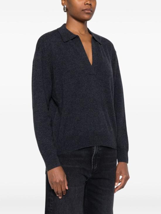 25FW 마제스틱필라쳐 폴로 티셔츠 KH5K233FPU710 088 Grey - MAJESTIC FILATURES