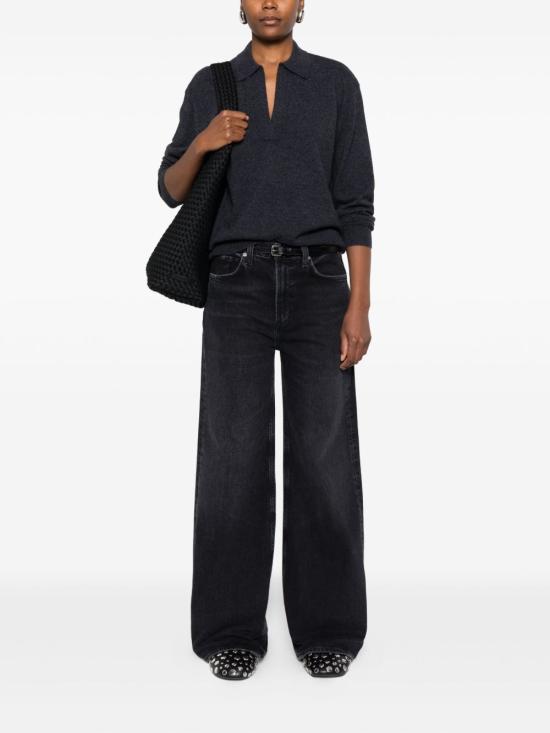 25FW 마제스틱필라쳐 폴로 티셔츠 KH5K233FPU710 088 Grey - MAJESTIC FILATURES