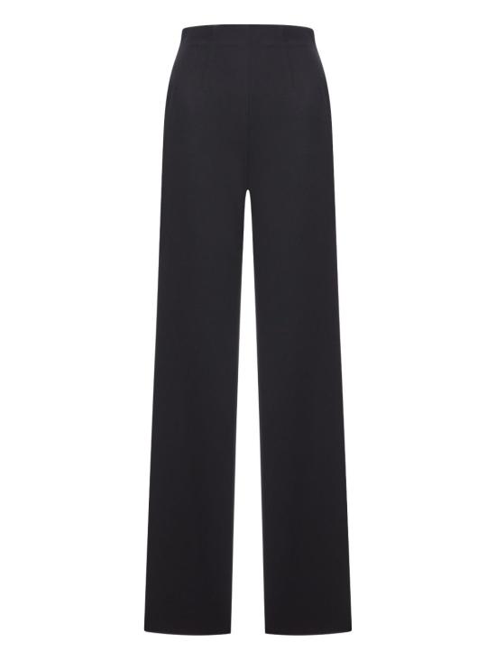 25FW 막스마라 스트레이트 팬츠 2521136024600 053002 Black