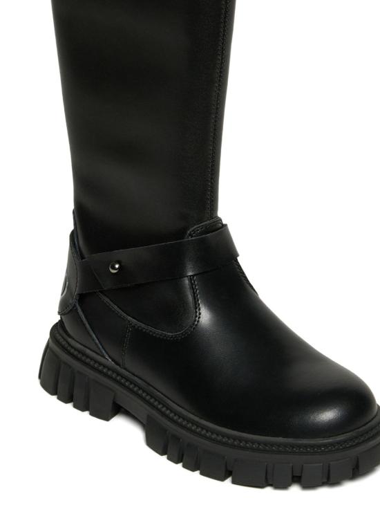 25FW [키즈] 디젤 미들 부츠 BC1047P1040 T8013 Black - DIESEL