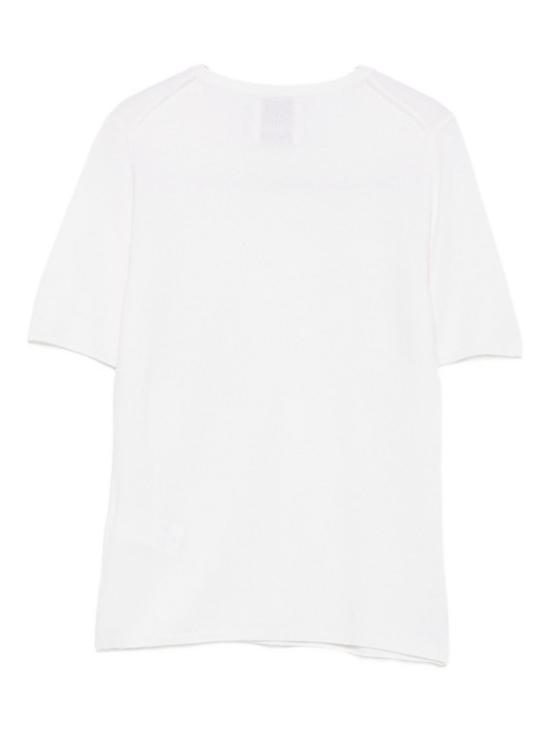 25FW 얼루드 반팔 티셔츠 25511105 40 White - ALLUDE