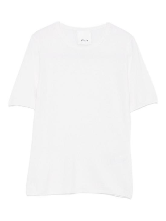 25FW 얼루드 반팔 티셔츠 25511105 40 White