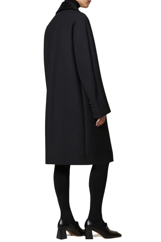 25FW 막스마라 MAMOLA 코트 2521016055600 001 Black - MAX MARA