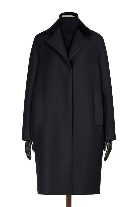 25FW 막스마라 MAMOLA 코트 2521016055600 001 Black