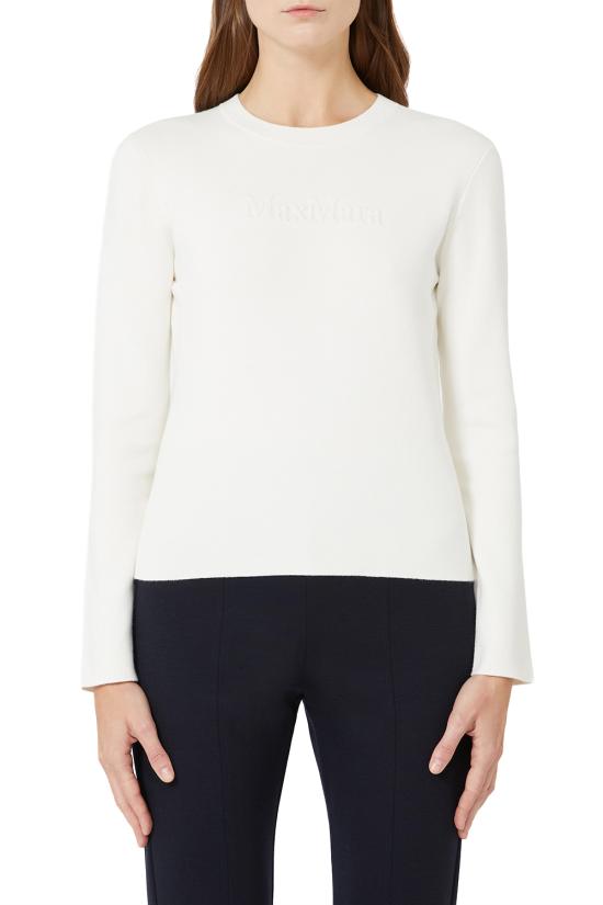 25FW 막스마라 스웨터 2521366029600 001 Ivory - MAX MARA