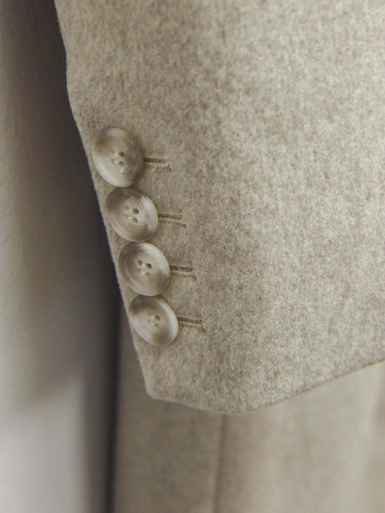  베트멍 코트 Vtmnts 테일러드  그레이 - VTMNTS