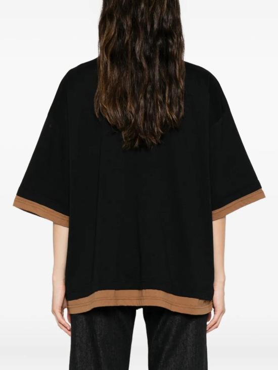 25FW 지씨디에스 반팔 티셔츠 B2XW2325JF1 BLACK 99 - GCDS