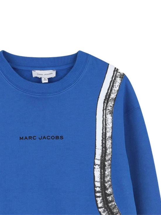 25FW [키즈] 마크제이콥스 트레이닝 상의 W60698 872 Blue - MARC JACOBS
