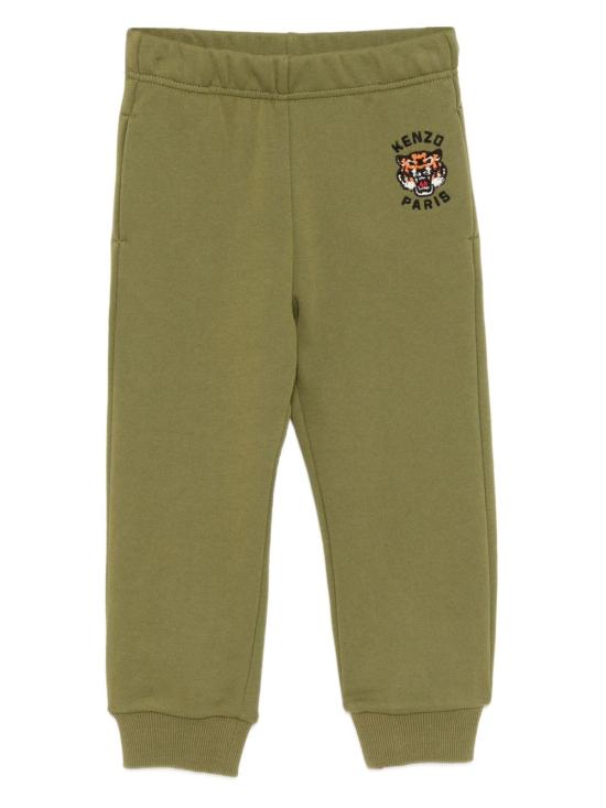 25FW [키즈] 겐조 트레이닝/조거 팬츠 K61455 64T Green