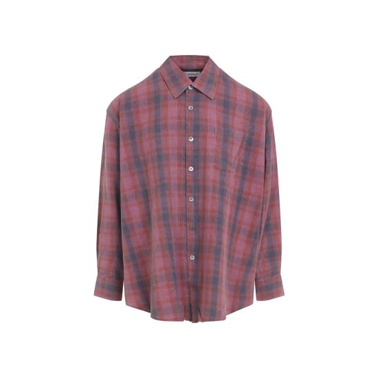 25FW 아워레가시 긴팔 셔츠 M4252BIDC IDAHO FLANNEL CHECK DOM - OUR LEGACY