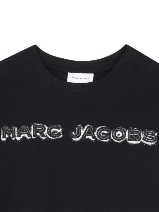 25FW [키즈] 마크제이콥스 티셔츠 W60644 09B Black - MARC JACOBS