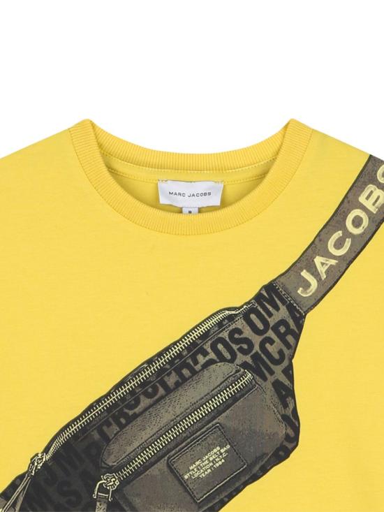 25FW [키즈] 마크제이콥스 티셔츠 W60643 526 Yellow - MARC JACOBS