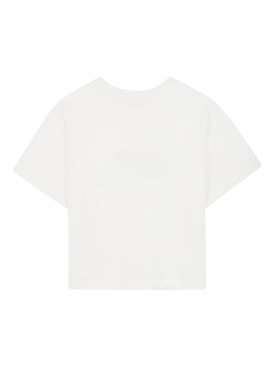 25FW [키즈] 랑방 티셔츠 N30255 117 White - LANVIN