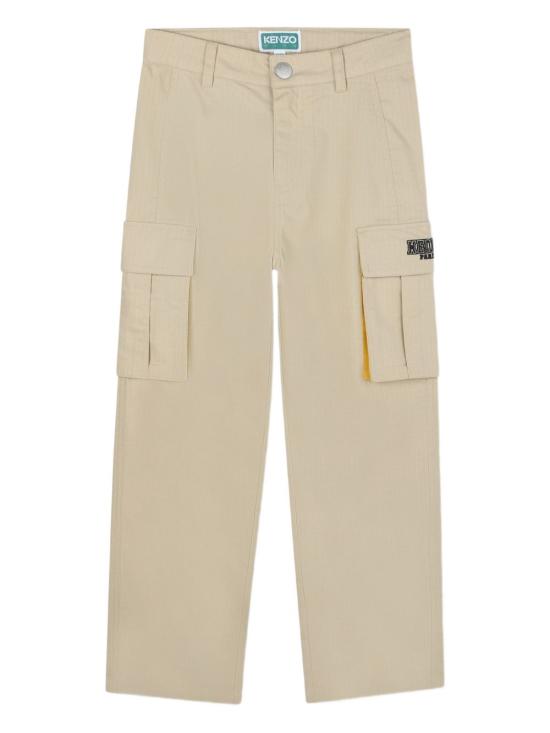 25FW [키즈] 겐조 스트레이트 팬츠 K61403 249 Beige