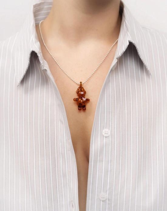  Cajal Cajal 목걸이/팬던트 카할 카할 테디베어 목걸이 - OTHER BRANDS