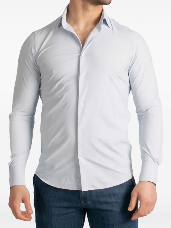 25FW 아키비움 긴팔 셔츠 AR26WT22CA NEP05240 Blue - ARCHIVIUM