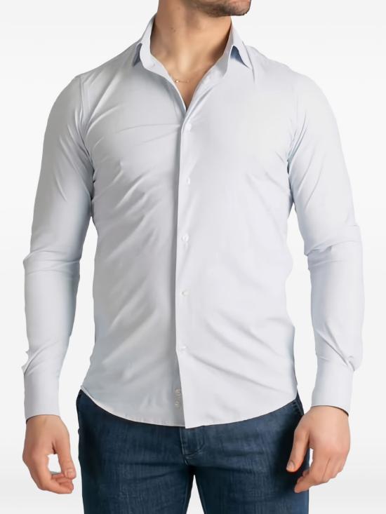 25FW 아키비움 긴팔 셔츠 AR26WT22CA NEP05240 Blue - ARCHIVIUM