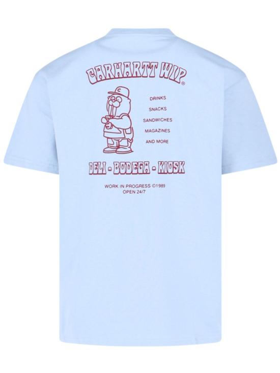 25FW 칼하트 WIP 반팔 티셔츠 I035230 0N1XX Clear Blue - CARHARTT WIP