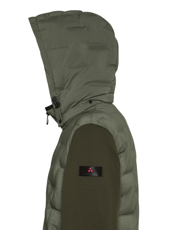 25FW 페트레이 홀저 SJN BMAT 자카드 퀼팅 배색 재킷 PEU520601191802 690 Green - PEUTEREY