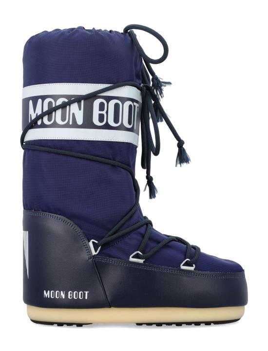26FW 문부츠 아이콘 나일론 부츠 80D1400440 F003 Blue - MOON BOOT