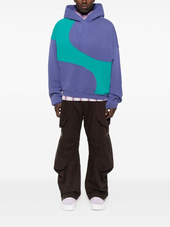 25FW 이알엘 긴팔 티셔츠 ERL11T024 3NAVY Blue - ERL