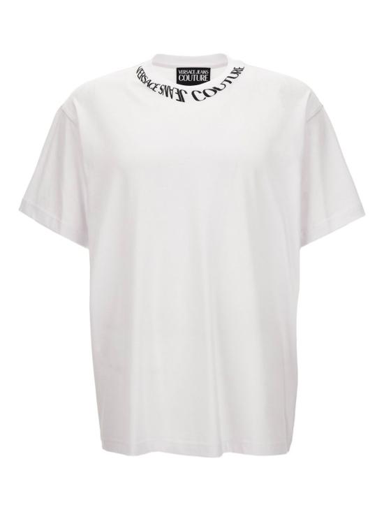 25FW 베르사체 반팔 티셔츠 79GAHP03 CJ01P003 White