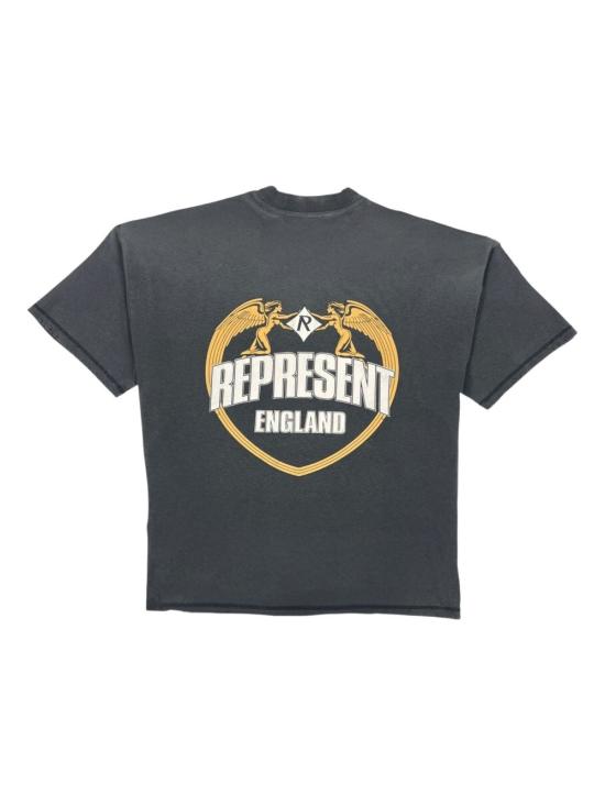 25FW 리프레젠트 반팔 티셔츠 MLM100171 04 Black - REPRESENT