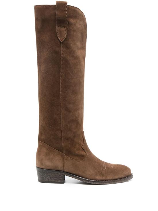 25FW 비아로마 부츠 3514 VELOURMARTORA Beige - VIA ROMA