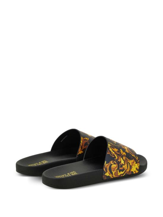 25FW 베르사체 뮬/슬리퍼 79YA3SQ4 ZS365G89 Yellow - VERSACE