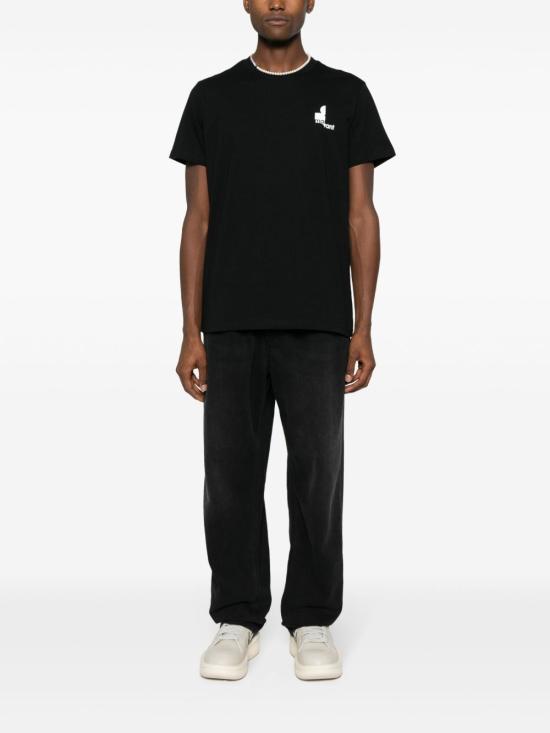 25FW 이자벨마랑 반팔 티셔츠 TS0047HA B1N21H01BK Black - ISABEL MARANT