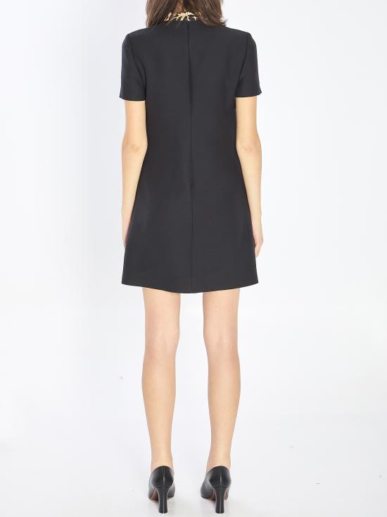 25FW 발렌티노 가라바니 미디 원피스 7B3VAFH5 BLACK - VALENTINO GARAVANI