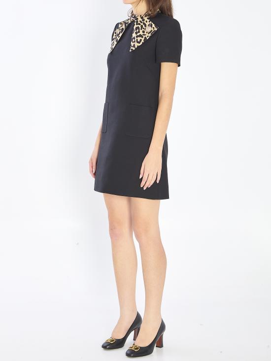 25FW 발렌티노 가라바니 미디 원피스 7B3VAFH5 BLACK - VALENTINO GARAVANI