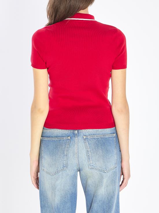 25FW 발렌티노 가라바니 폴로 티셔츠 7B3KC65F RED - VALENTINO GARAVANI