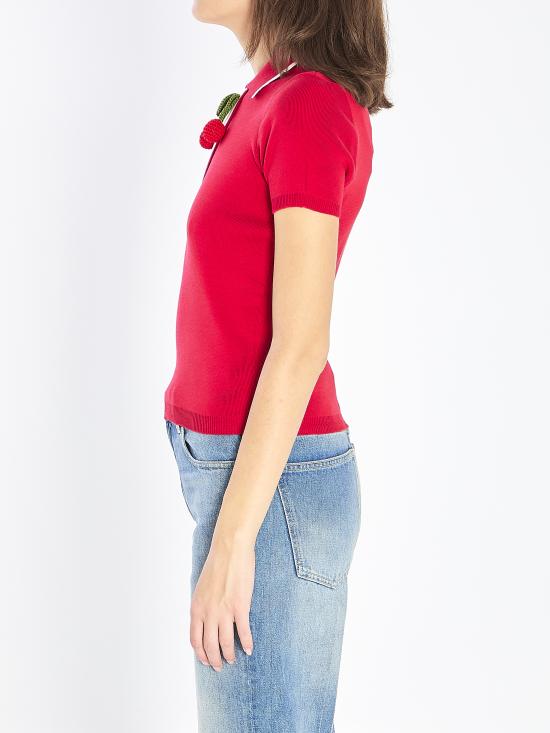 25FW 발렌티노 가라바니 폴로 티셔츠 7B3KC65F RED - VALENTINO GARAVANI