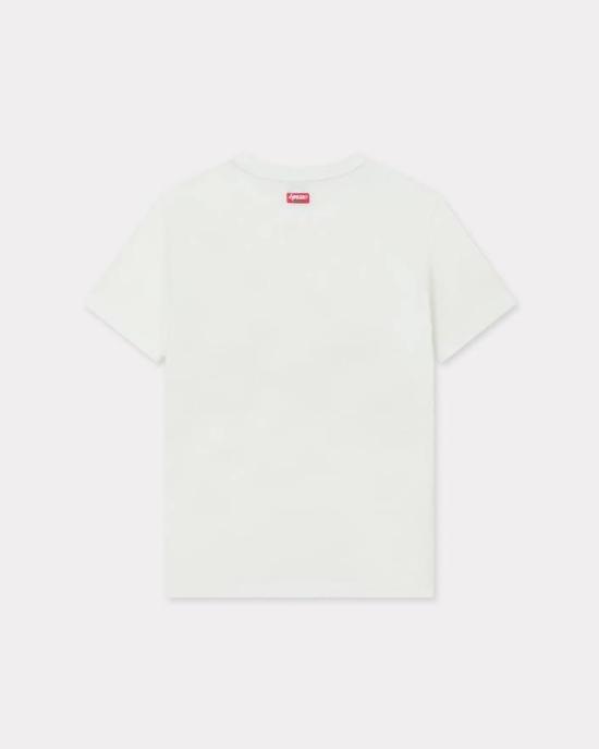 25FW 겐조 반팔 티셔츠 FF62TS3564SG 02 Offwhite - KENZO