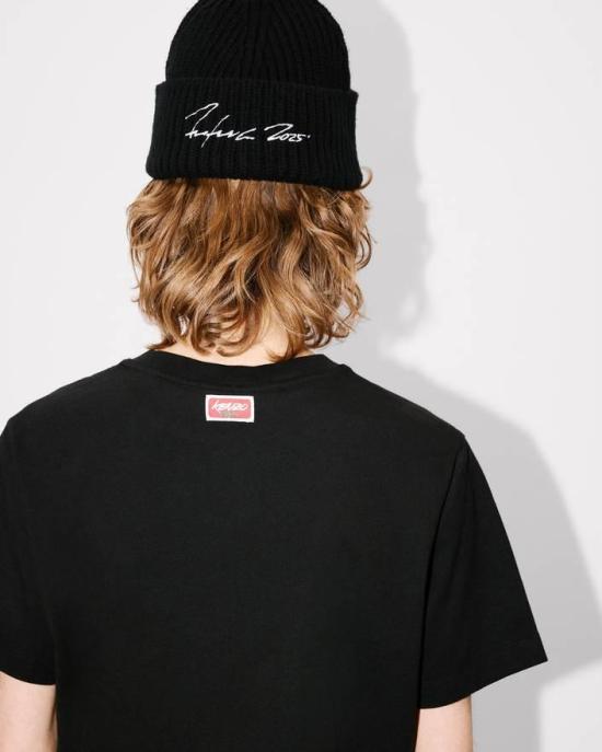 25FW 겐조 반팔 티셔츠 FF62TS3564SG 99J Black - KENZO