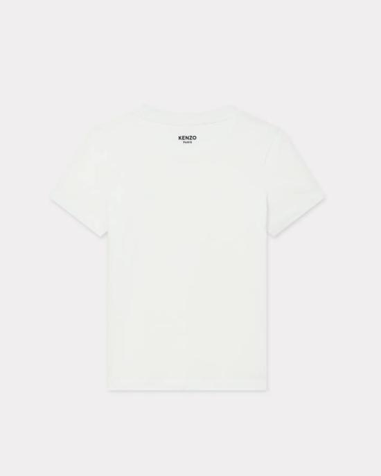 25FW 겐조 반팔 티셔츠 FF62TS2584SO 02 Beige - KENZO