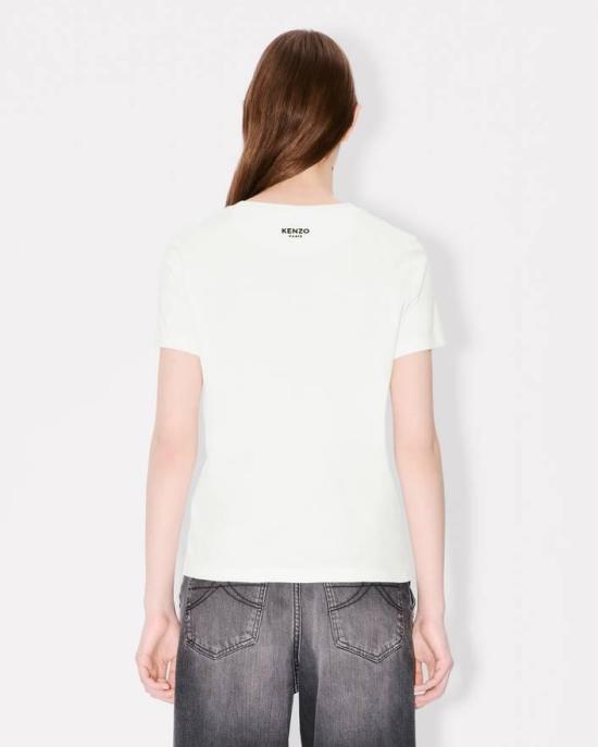 25FW 겐조 반팔 티셔츠 FF62TS2584SO 02 Beige - KENZO