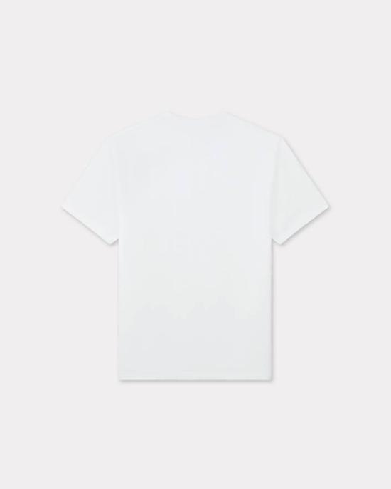 25FW 겐조 반팔 티셔츠 FF55TS2004SG 01 White - KENZO