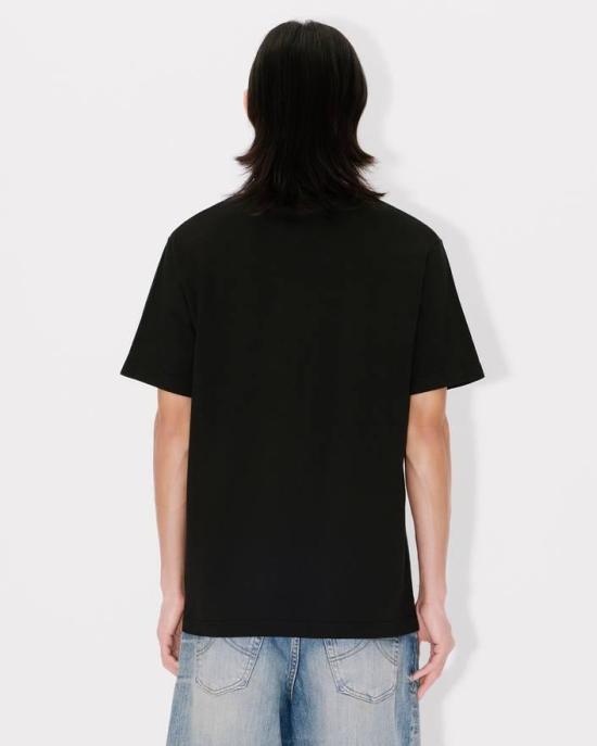 25FW 겐조 반팔 티셔츠 FF55TS2004SG 99J Black - KENZO