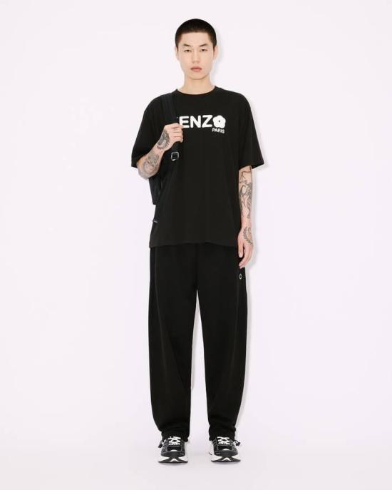 25FW 겐조 반팔 티셔츠 FF55TS4914SG 99J Black - KENZO