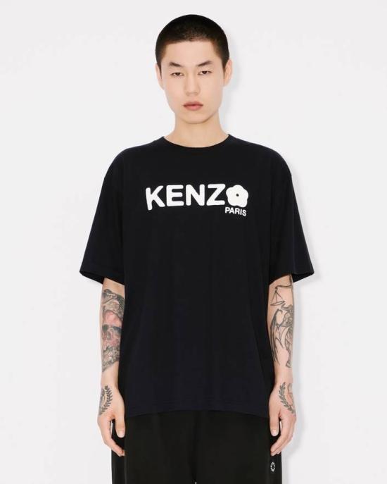 25FW 겐조 반팔 티셔츠 FF55TS4914SG 99J Black - KENZO