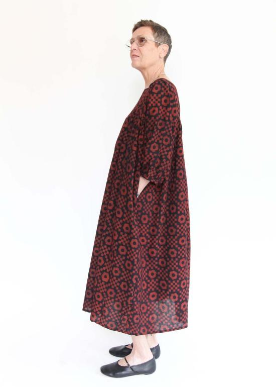  Thuli 롱 원피스 툴리 벨라 드레스 레드/블랙 - OTHER BRANDS