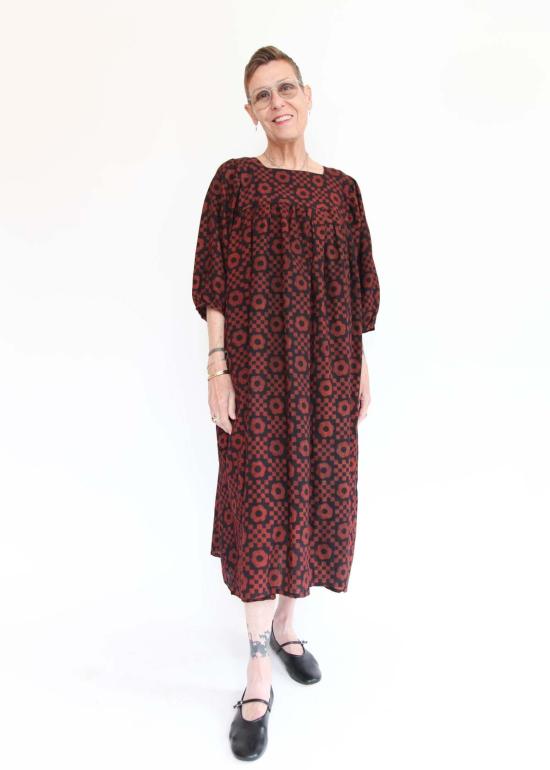  Thuli 롱 원피스 툴리 벨라 드레스 레드/블랙 - OTHER BRANDS