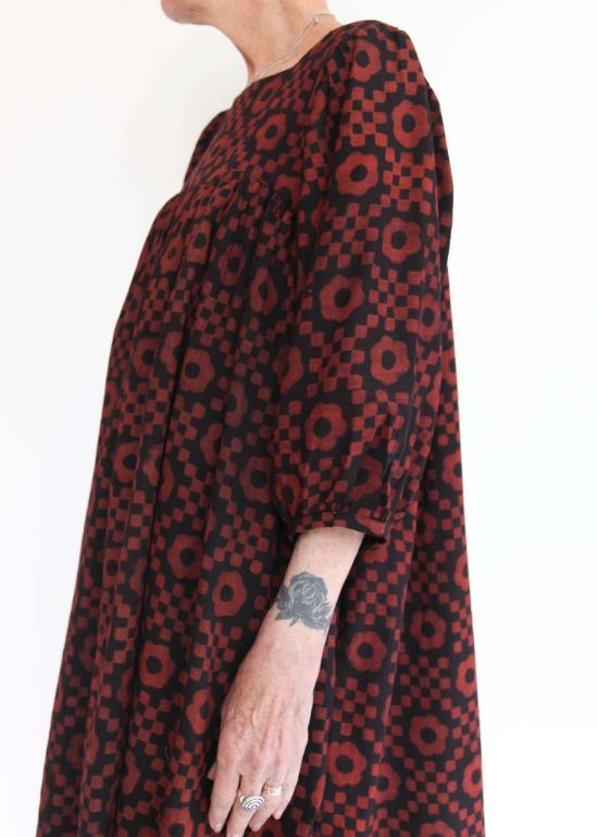  Thuli 롱 원피스 툴리 벨라 드레스 레드/블랙 - OTHER BRANDS