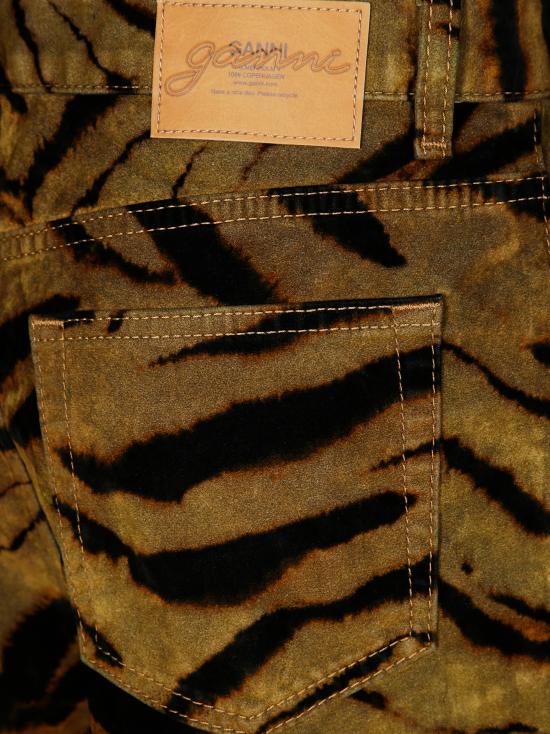 25FW 가니 데님 팬츠 J1879 894 VERDE - GANNI