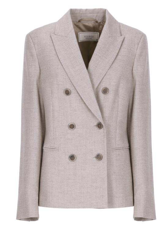 25FW 페세리코 수트 자켓 A01901 06413947 Brown